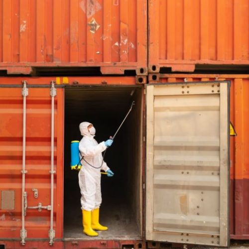 container fumigation