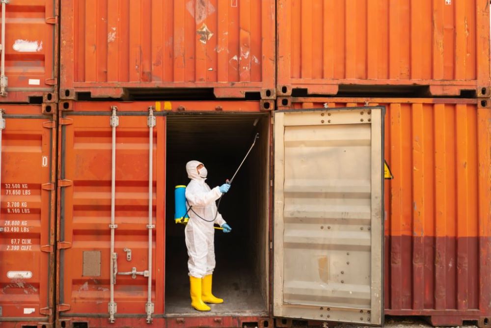 container fumigation